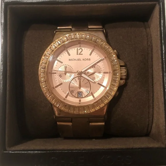 Michael Kors Rose gold watch MK-5412 Michael Kors MK5412 Women main image 3